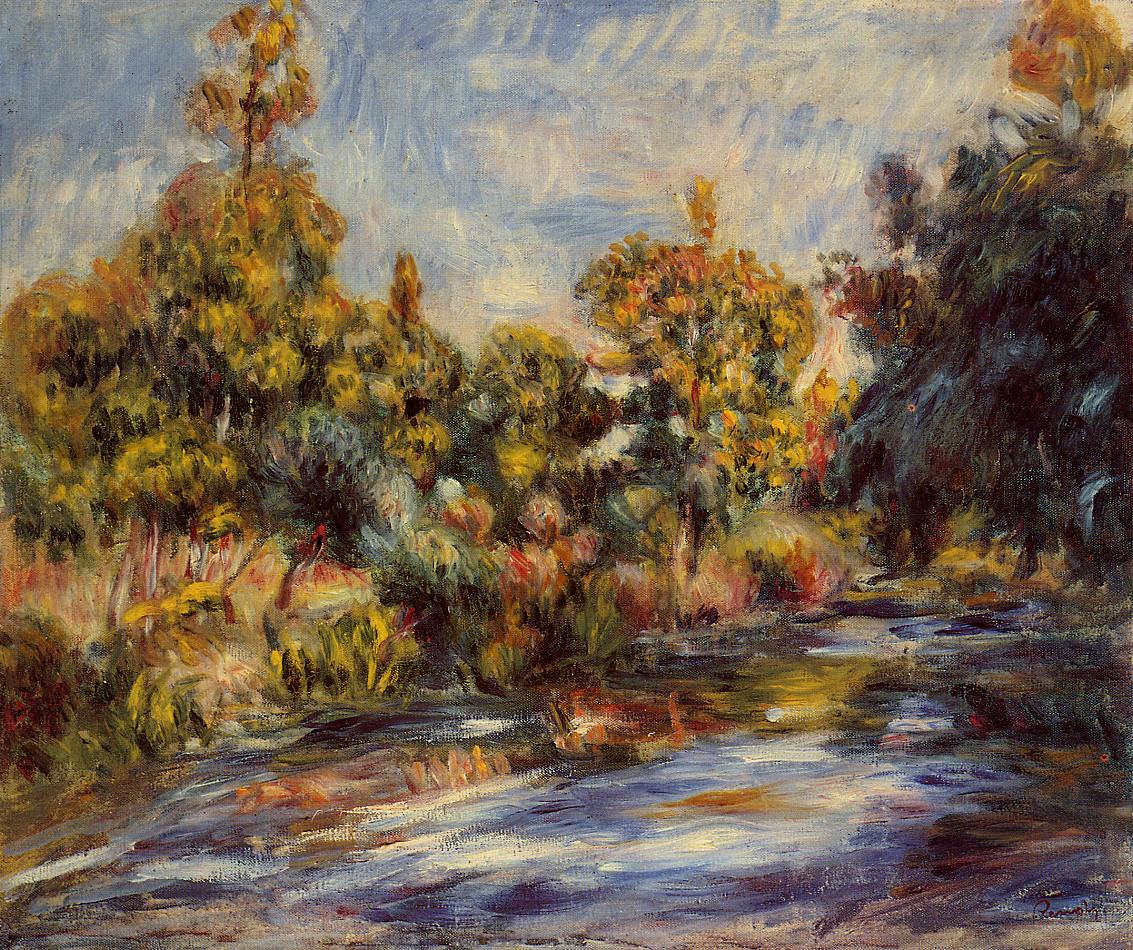 Landscape with river 1917